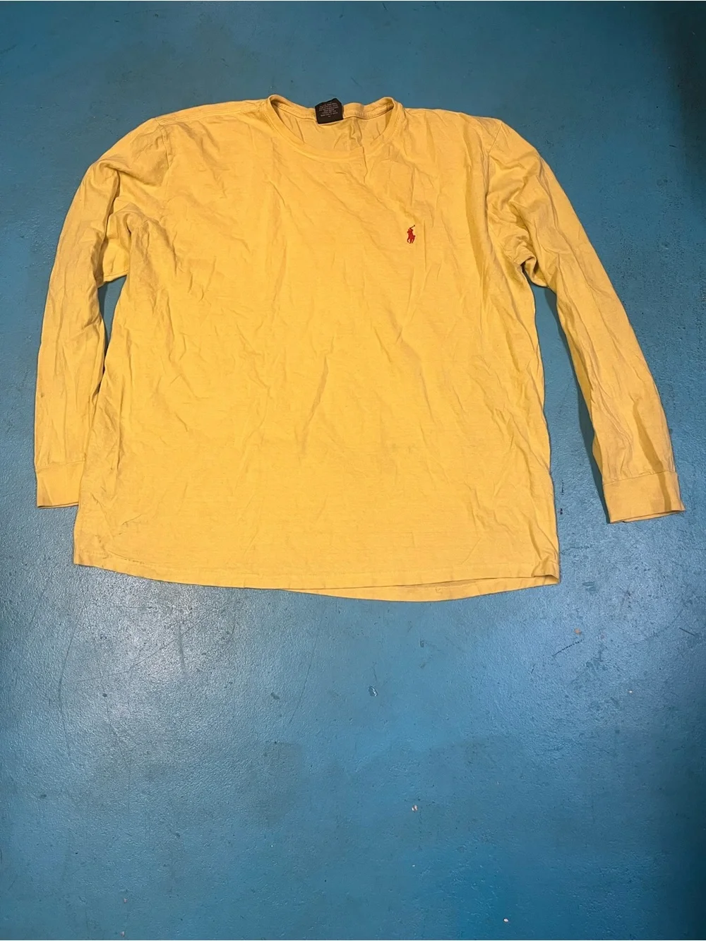 Ralph Lauren Yellow Crewneck Tee